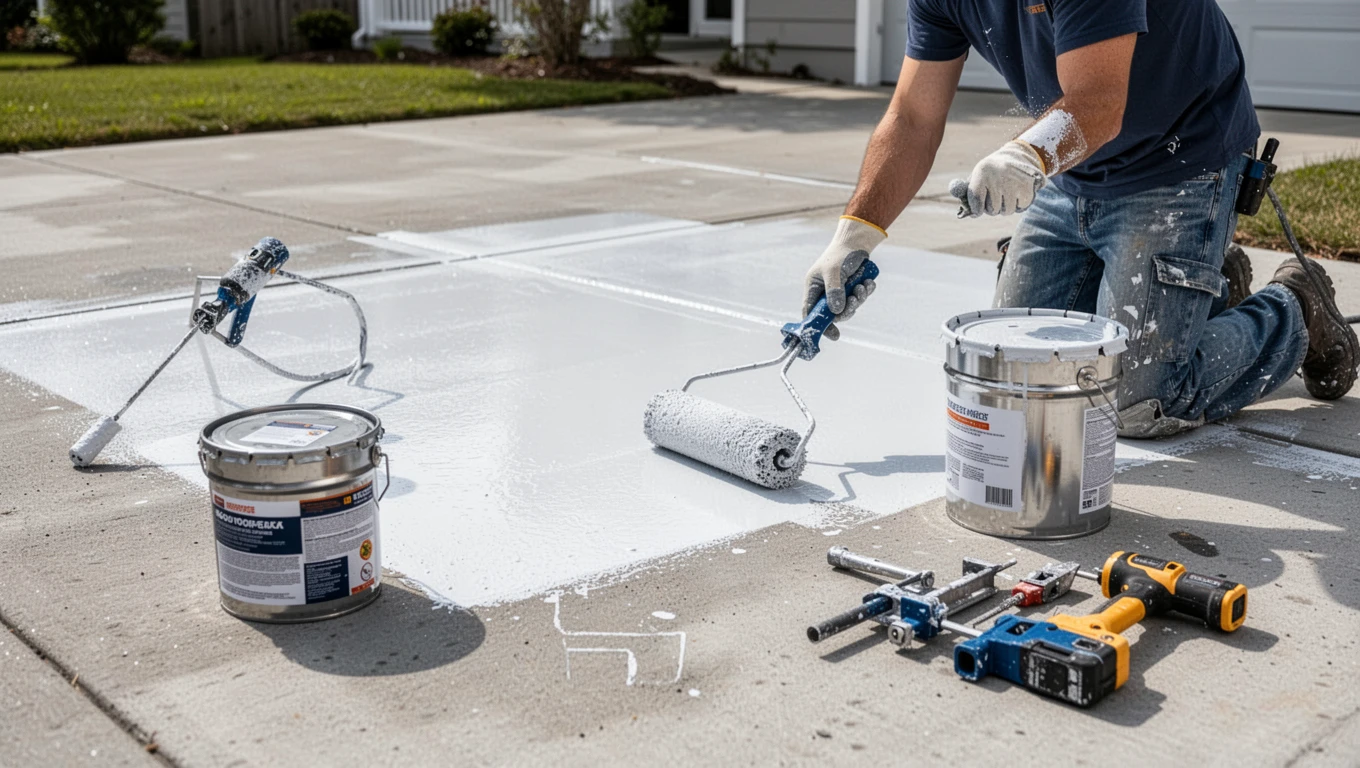 Concrete & Driveway Painting